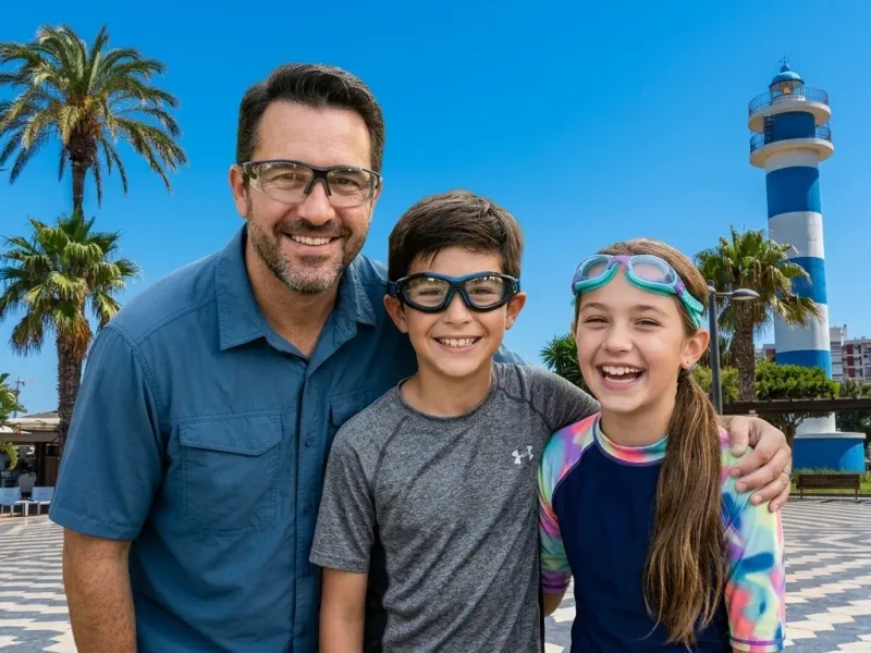 Gafas deportivas graduadas en Ópticas Fausto