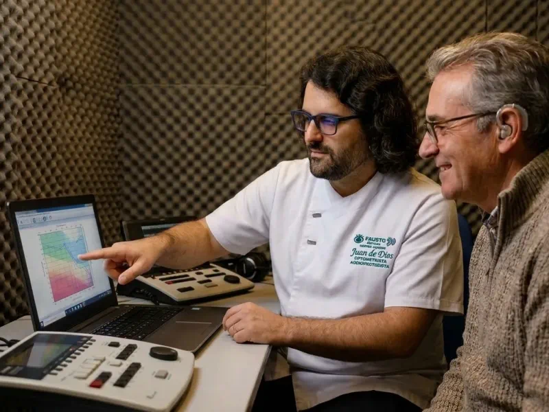 Rehabilitación auditiva en Ópticas Fausto